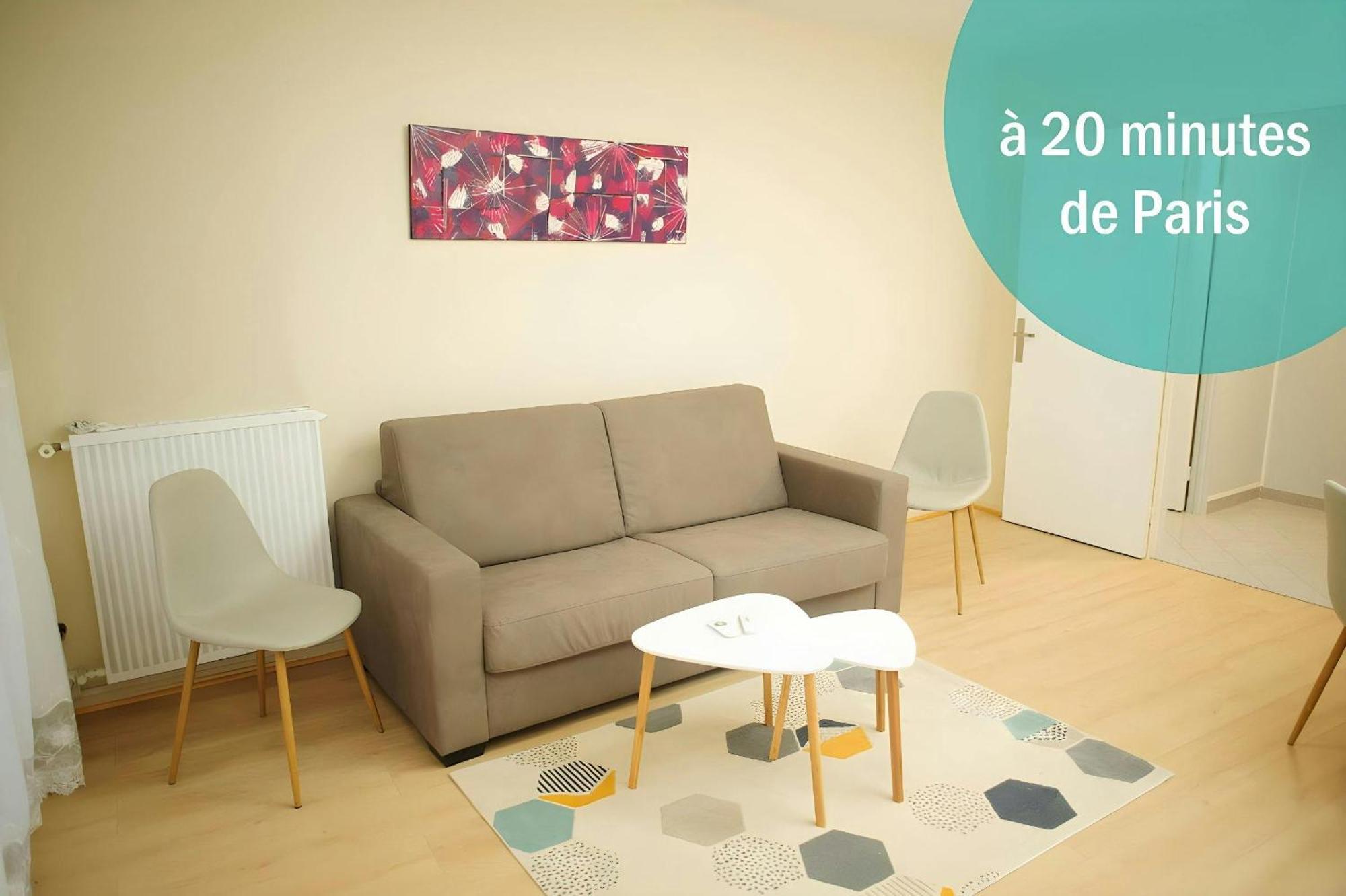 Cosy House Creteil 3 Pieces Apartment Bagian luar foto
